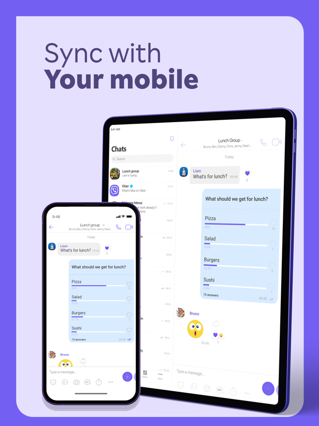 ‎Rakuten Viber Messenger Screenshot