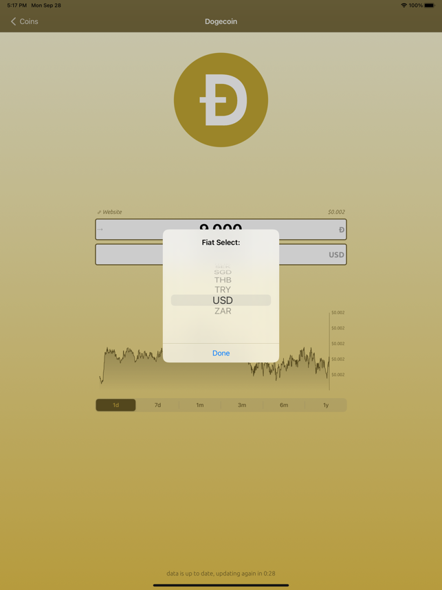 ‎Bitcoin Convert Screenshot