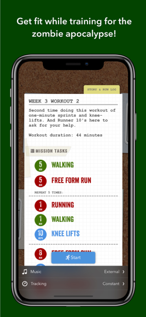 ‎Zombies, Run! 5k Training Screenshot