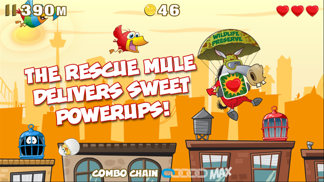 ‎City Birds - Birdcage Blowout! Screenshot