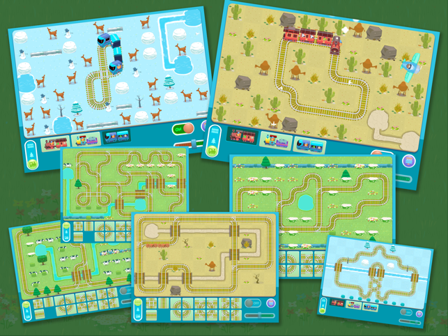 ‎Tracks 'n' Trains: Zoo Train Screenshot