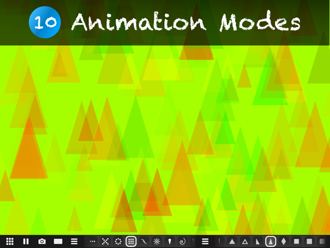 ‎Makanim - Multi-touch Generative Art Graphic Animation Screenshot