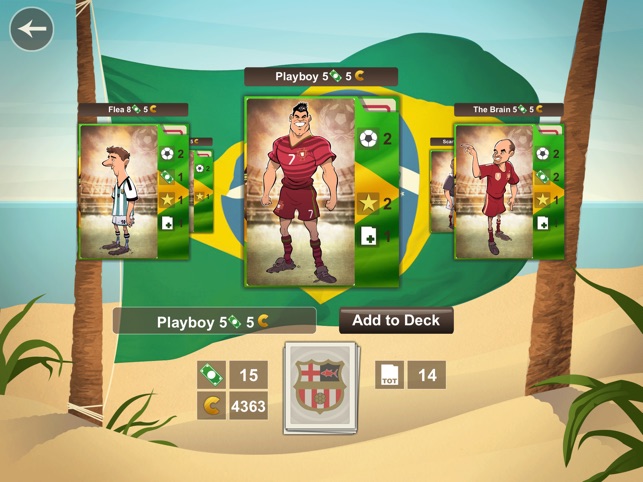 Football Seasons | Strategic soccer cards game Screenshot