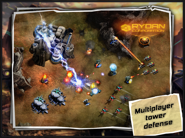 ‎Age of Defenders - Multiplayer Tower Defense and Offense post apocalyptic RTS HD Screenshot