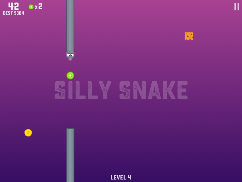 silly snake - snake arcade retro