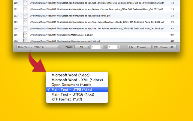 ‎PDF to Text : Batch Extract Text from PDF files Screenshot
