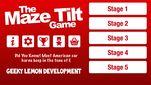 ‎The Maze Tilt Game Screenshot