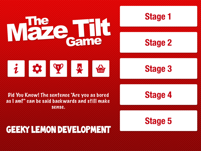 ‎The Maze Tilt Game Screenshot