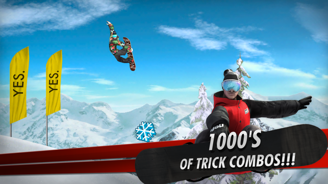 ‎SuperPro Snowboarding Screenshot