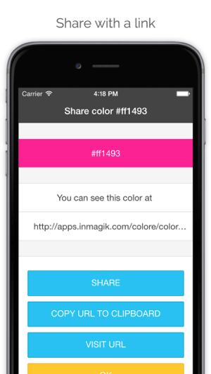 ‎Colore: explore and choose colors, for design and fun Screenshot