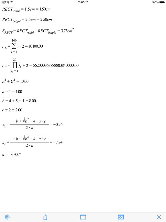 ‎Formula Calc - Reimagined the Calculator Screenshot