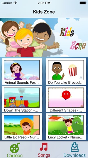 Kids-Zone Screenshot