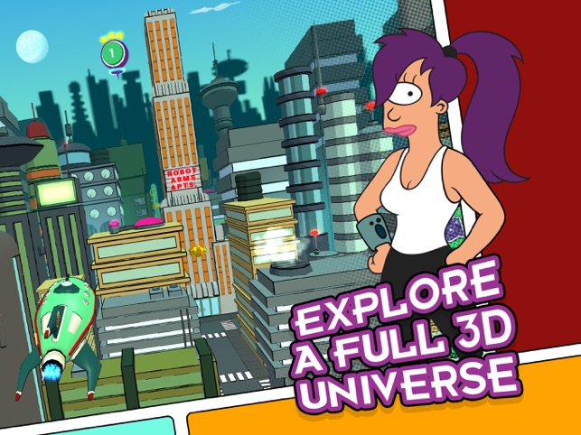 Futurama: Game of Drones Screenshot