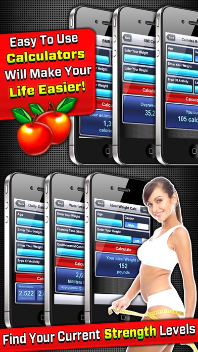 9  in 1 : fitness calculators
