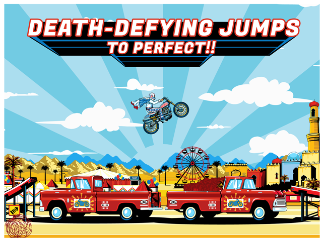 ‎Evel Knievel Screenshot