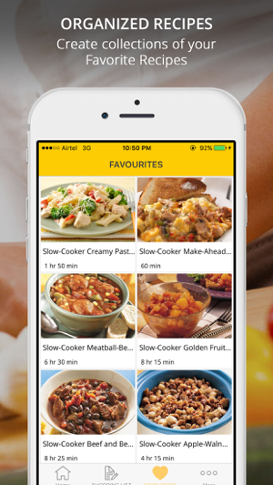 ‎Healthy Slow Cooker Recipes | cook and learn guide Screenshot
