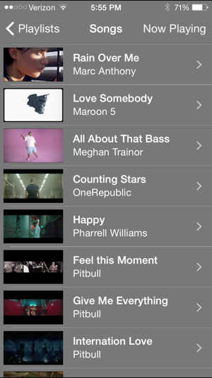 ‎MusicVideoPlayer Screenshot