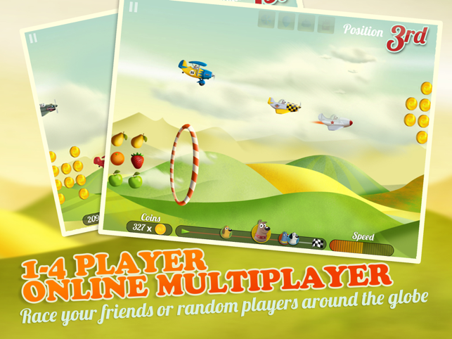 ‎Tiny Plane Infinite Sky Racing Screenshot