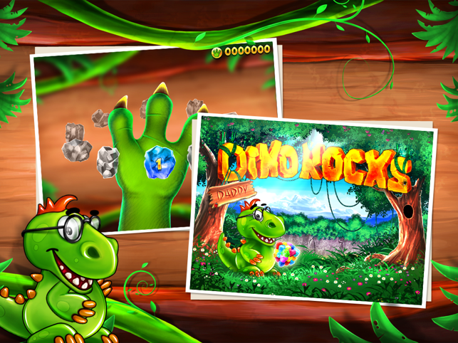 ‎Daddy Dino Rocks Screenshot