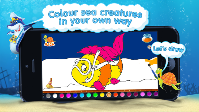 ‎Puzzles 'N Colouring - Sea Adventures Screenshot