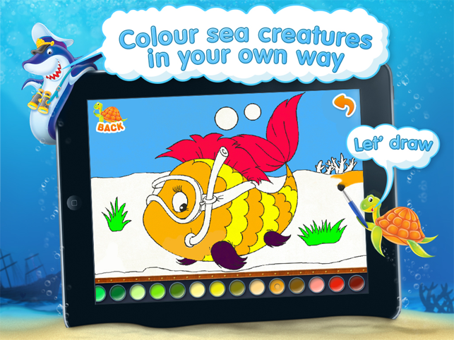 ‎Puzzles 'N Colouring - Sea Adventures Screenshot