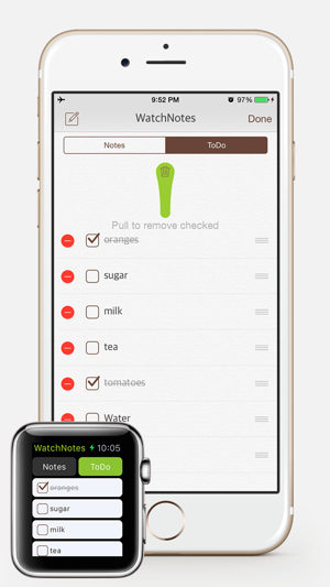 ‎WatchNotes - Notes/Memo/Todo/Checklist for Apple Watch Screenshot