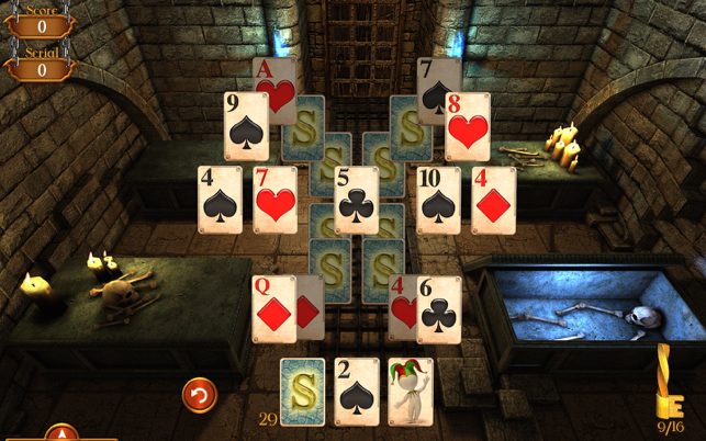 ‎Solitaire Dungeon Escape Screenshot