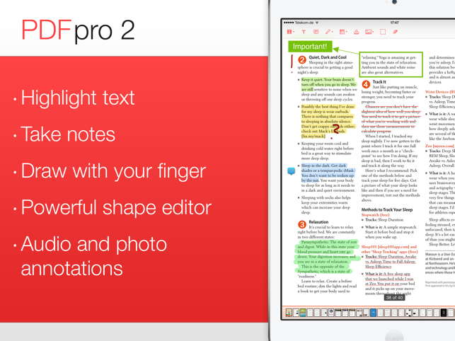 ‎PDF Pro 2 - The ultimate PDF app Screenshot