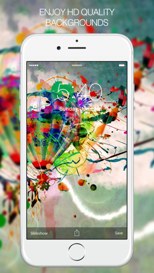 ‎Color Splash Wallpapers – Splash  Arts & Photos Screenshot