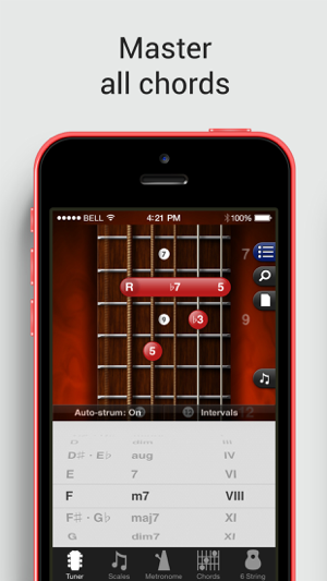 ‎GuitarToolkit - tuner, metronome, chords & scales Screenshot