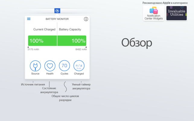 ‎Battery Monitor: Health, Info Screenshot