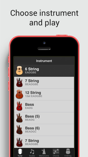 ‎GuitarToolkit - tuner, metronome, chords & scales Screenshot