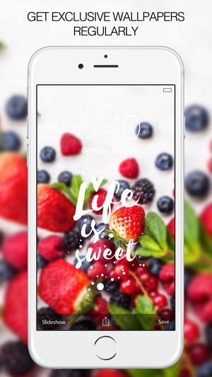 ‎Fruit Wallpapers – Apple Wallpaper & Fruit Gallery Screenshot