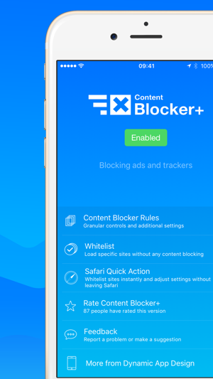 ‎Content Blocker+ Screenshot