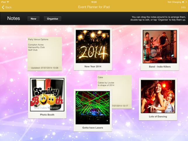 ‎Event Planner for iPad Screenshot