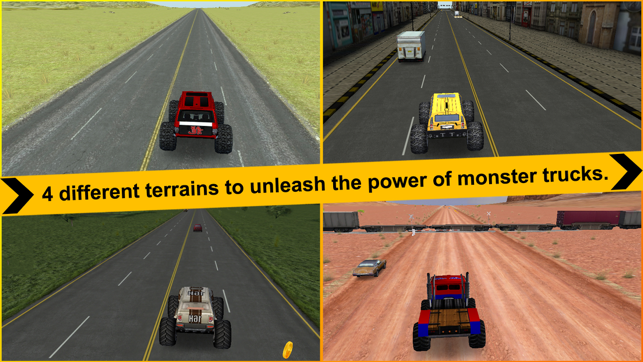 ‎Crazy Monster Truck - Escape Screenshot