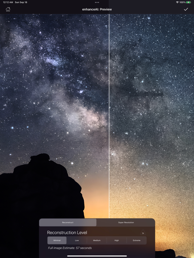 enhanceAl Screenshot