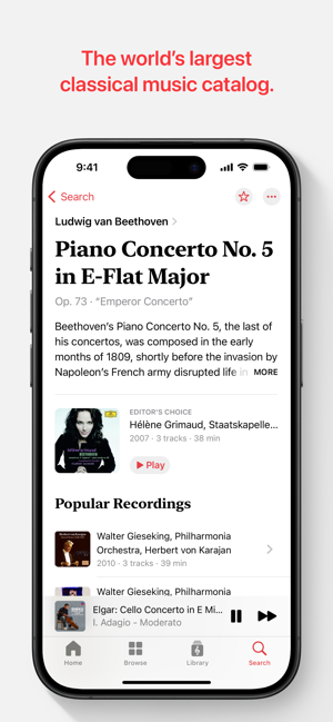 ‎Apple Music Classical Screenshot
