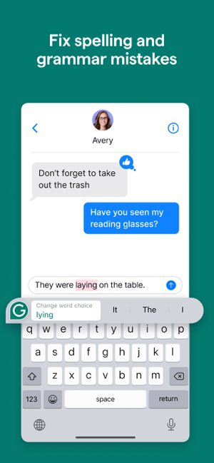 ‎Grammarly: AI Writing Keyboard Screenshot