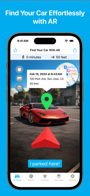 ‎Find Your Car with AR Screenshot