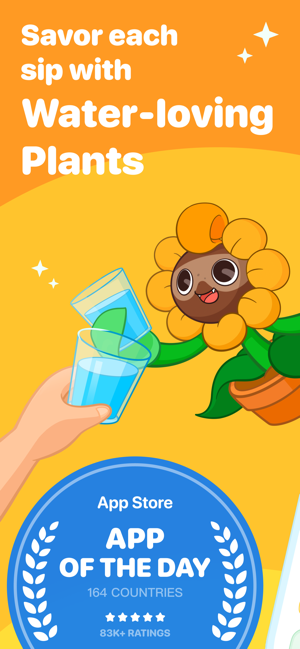 ‎Plant Nanny Cute Water Tracker תמונות מסך