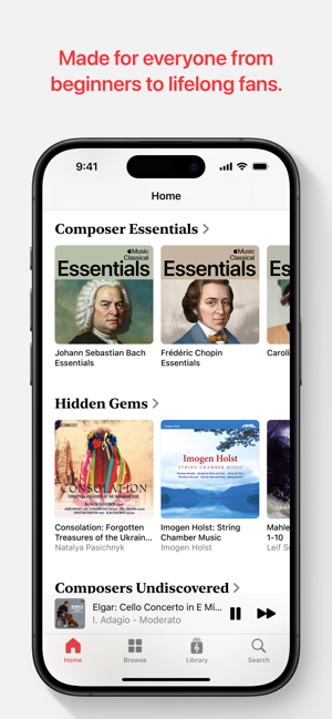 ‎Apple Music Classical Capture d'écran