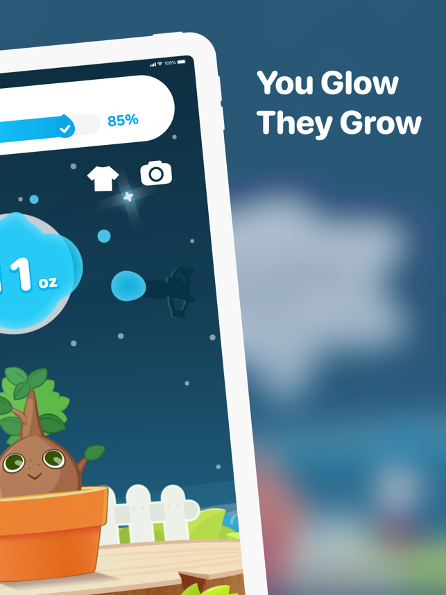 ‎Plant Nanny Cute Water Tracker תמונות מסך