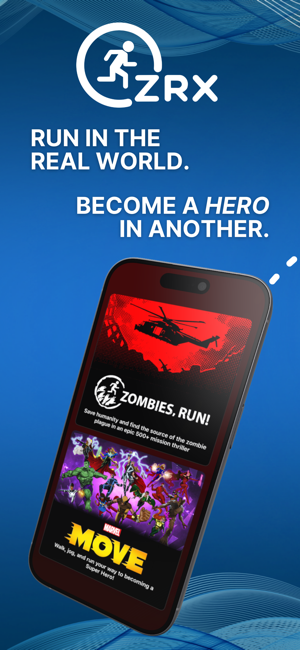 ‎ZRX: Zombies Run + Marvel Move Screenshot