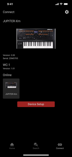 ‎Roland Cloud Connect Screenshot