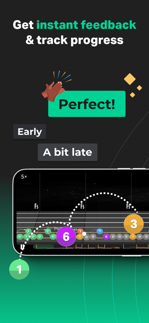 ‎Yousician: Learn & Play Music Screenshot