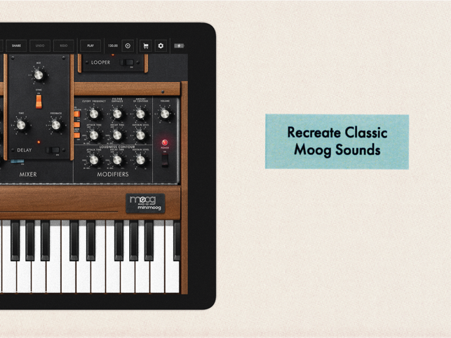 ‎Minimoog Model D Synthesizer Screenshot