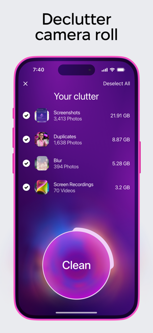 ‎CleanMy®Phone: Careful Cleaner Capture d'écran