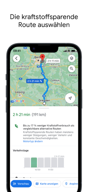 ‎Google Maps - Transit & Essen Screenshot