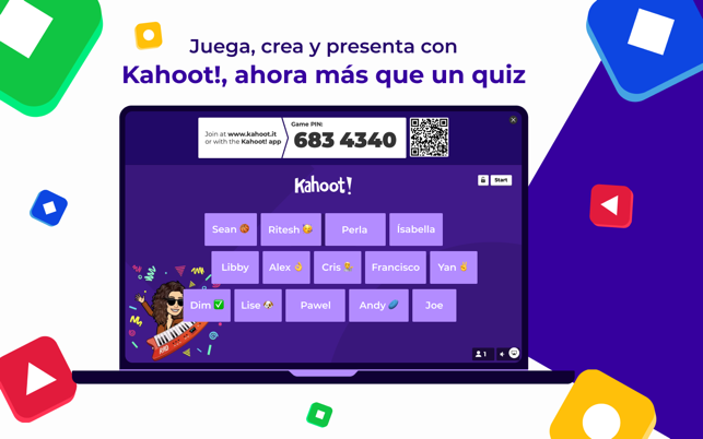 ‎Kahoot! - Juega y crea quizzes Screenshot